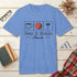 T-shirt front - royal heather