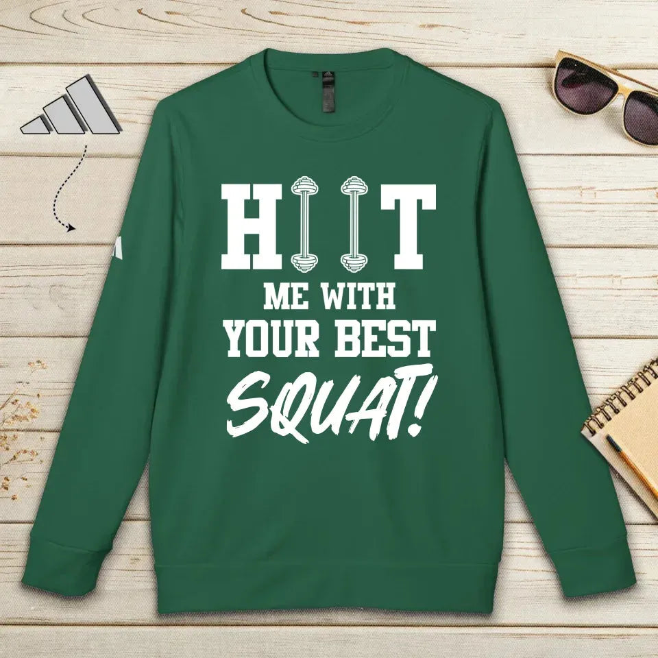 Sweater Front - Collegiate Green