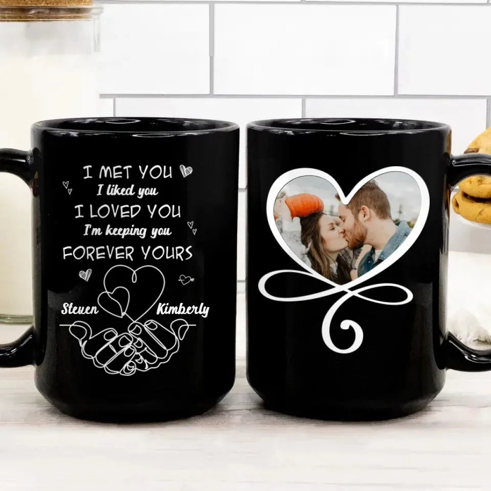 I Met You I Liked You I Loved You - Personalized Gifts For Couples - Mug