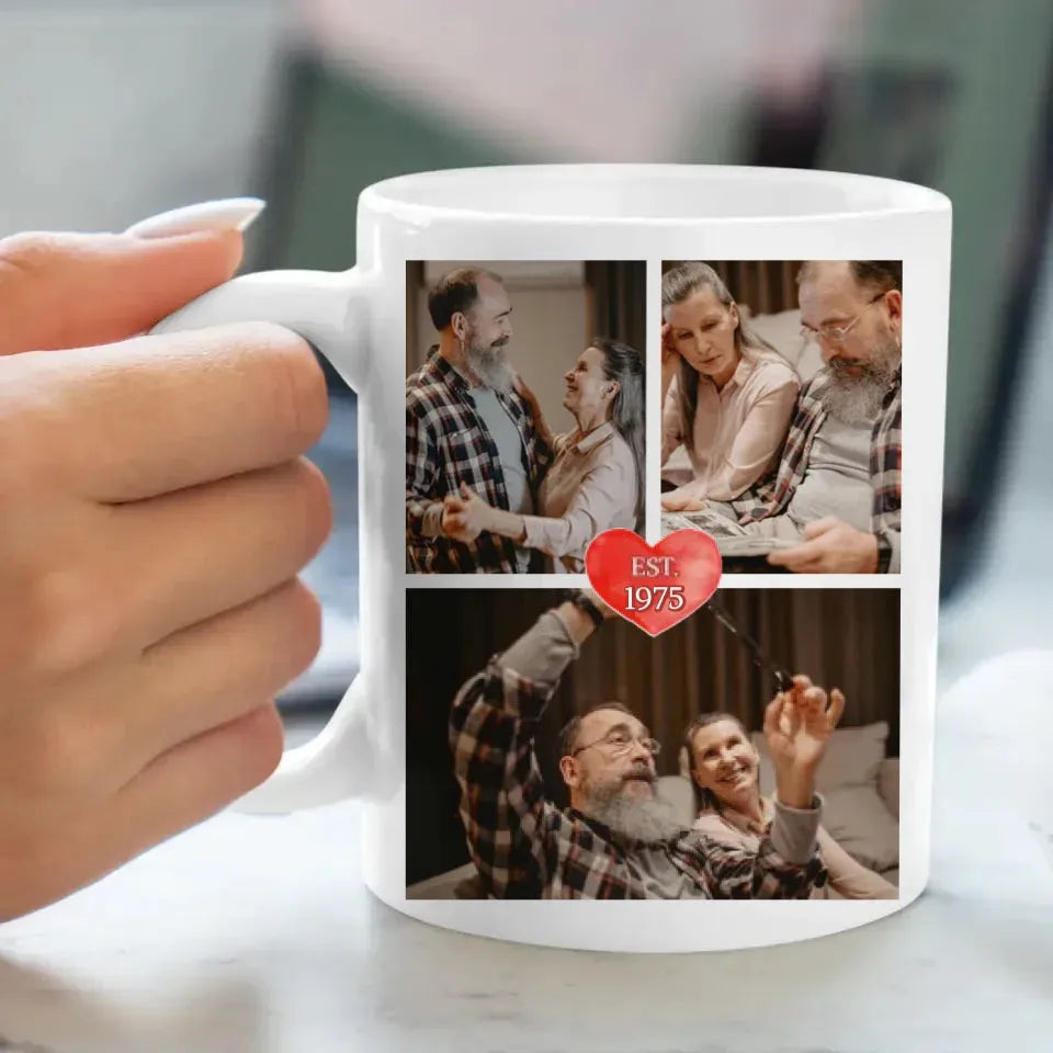 Celebrate A Strong, Loving & Lasting Relationship For Couple - Personalized Gifts For Couples - Mug