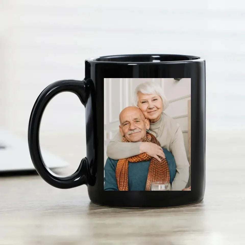 Unforgettable Valentine's Day Celebration For Elderly Couple - Personalized Gifts For Couples - Mug