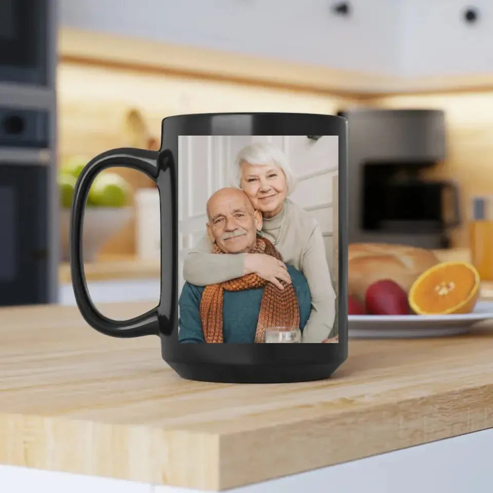 Unforgettable Valentine's Day Celebration For Elderly Couple - Personalized Gifts For Couples - Mug