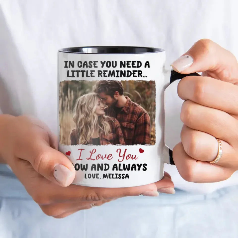 In Case You Need A Little Reminder - Personalized Gifts For Couples - Mug