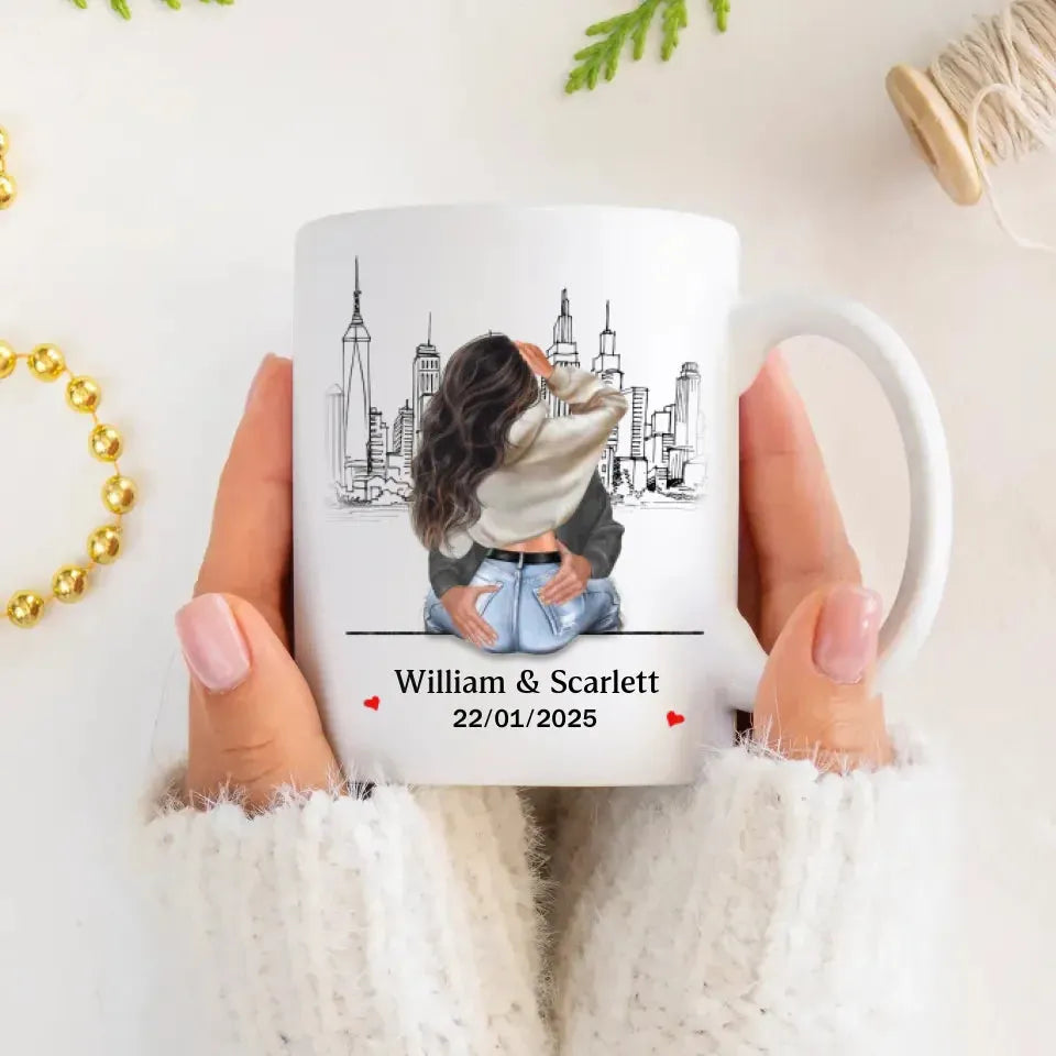 Found You, Chose You, Love Forever - Personalized Gifts For Couples - Mug