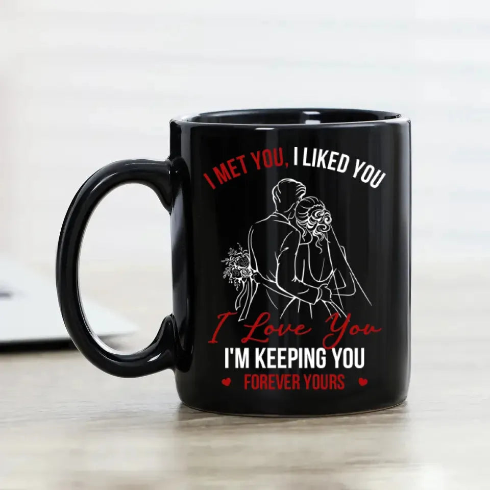 I Love You I'm Keeping You - Personalized Gifts For Couples - Mug