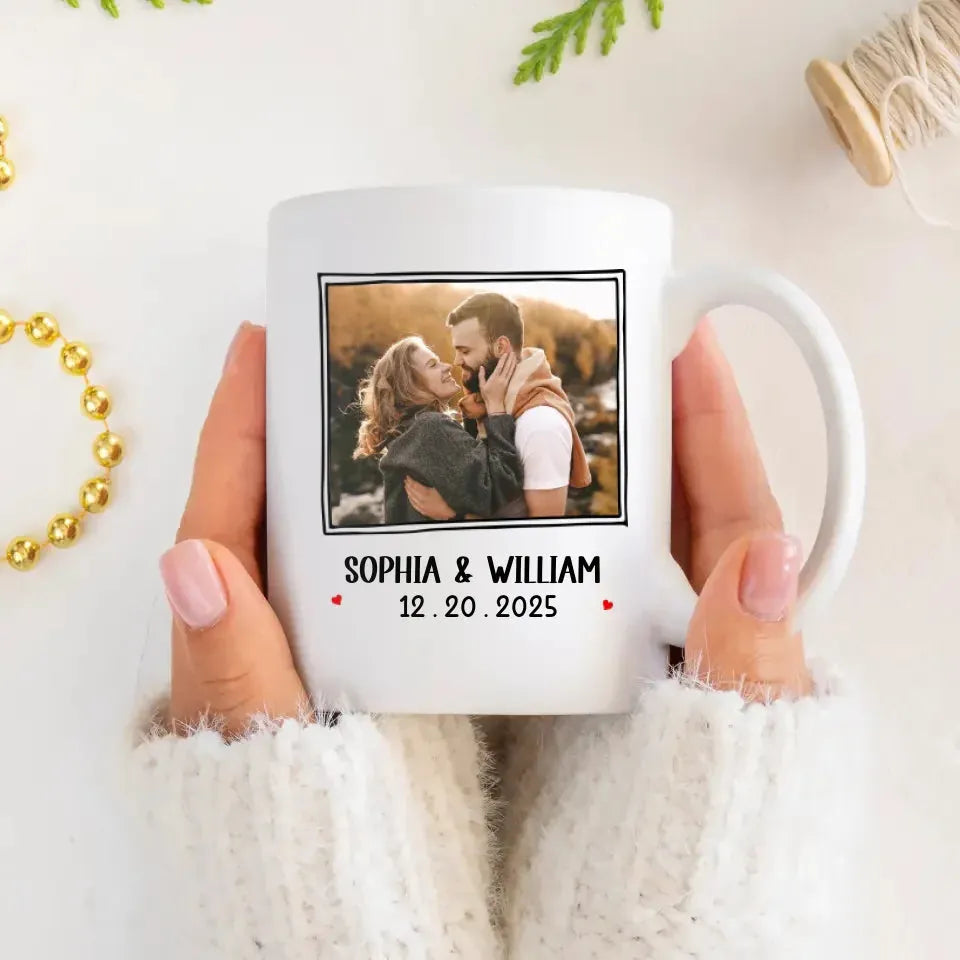 Started With You, Ends With Forever - Personalized Gifts For Couples - Mug