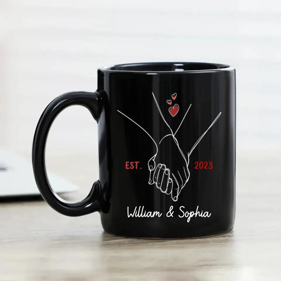 I Met You, I Loved You, And Will Keep You Forever - Personalized Gifts For Couples - Mug