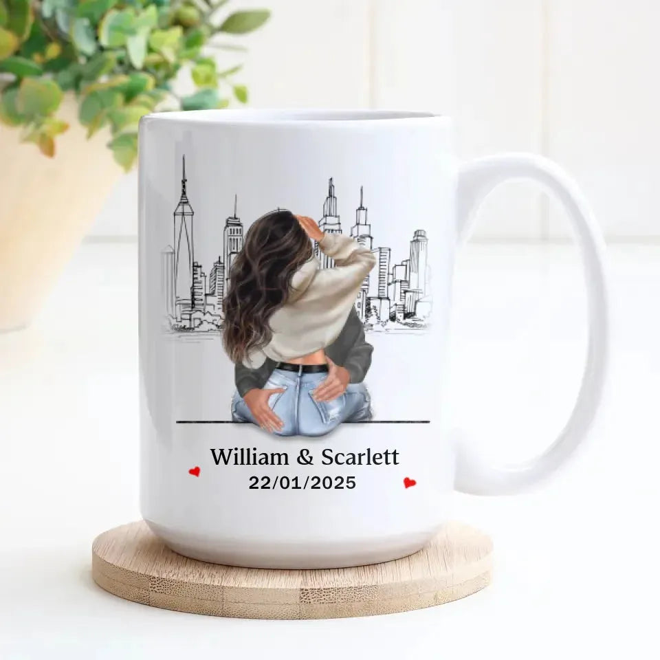 Found You, Chose You, Love Forever - Personalized Gifts For Couples - Mug