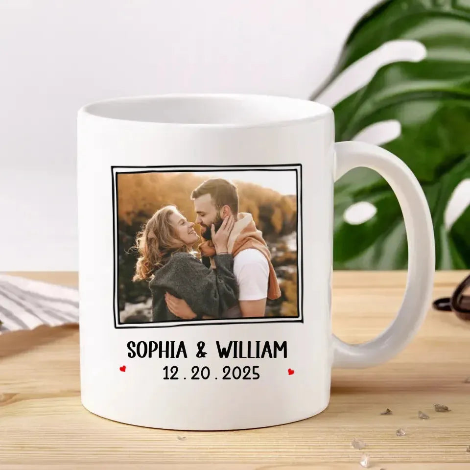 Started With You, Ends With Forever - Personalized Gifts For Couples - Mug