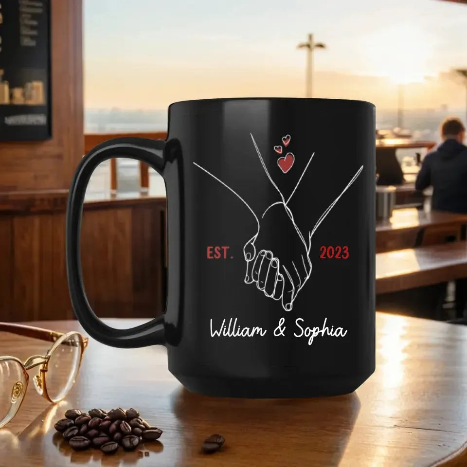 I Met You, I Loved You, And Will Keep You Forever - Personalized Gifts For Couples - Mug