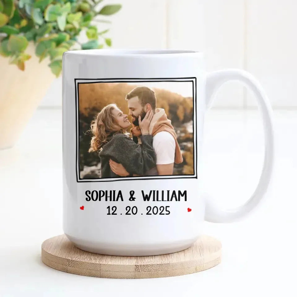 Started With You, Ends With Forever - Personalized Gifts For Couples - Mug