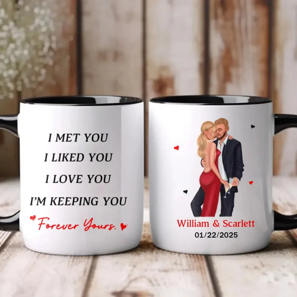 Forever Yours - Personalized Gifts For Couples - Mug