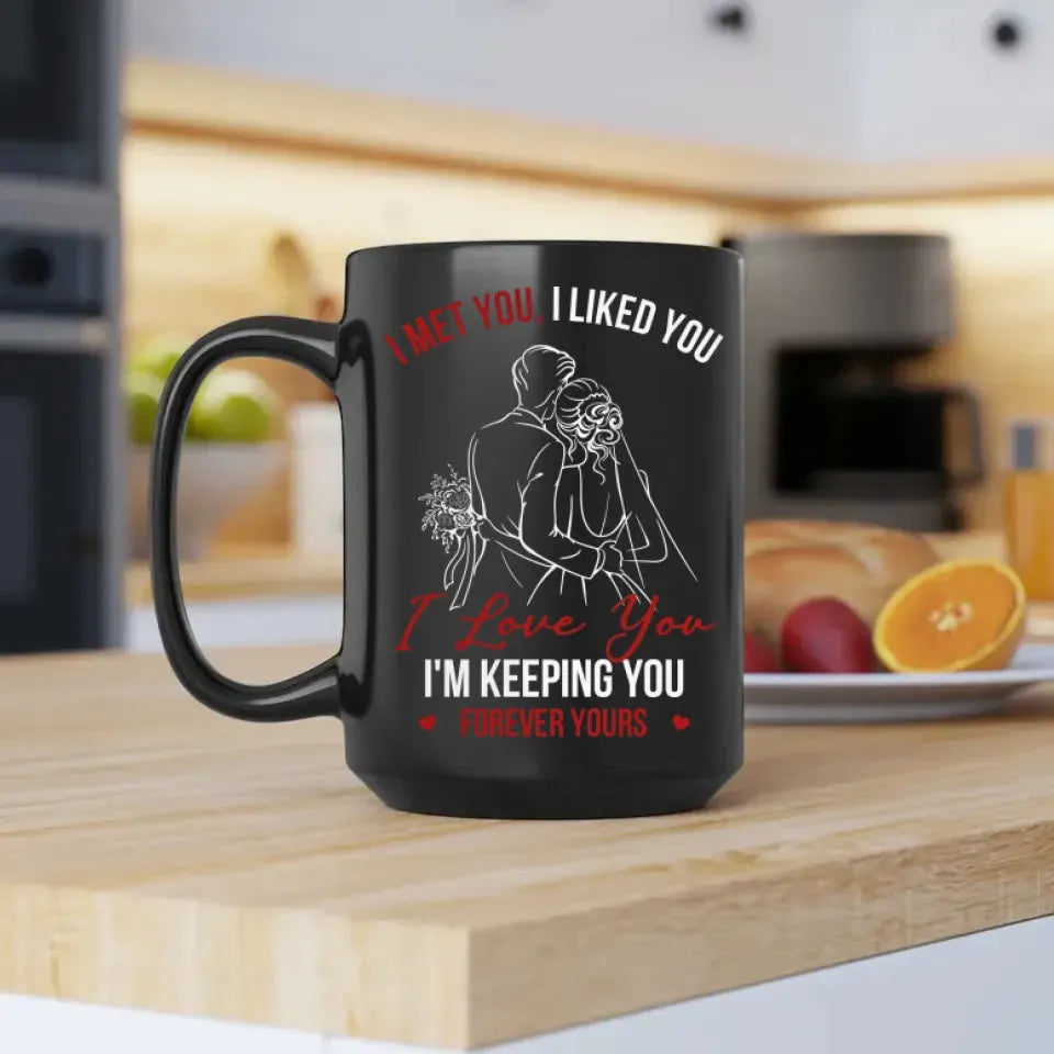 I Love You I'm Keeping You - Personalized Gifts For Couples - Mug