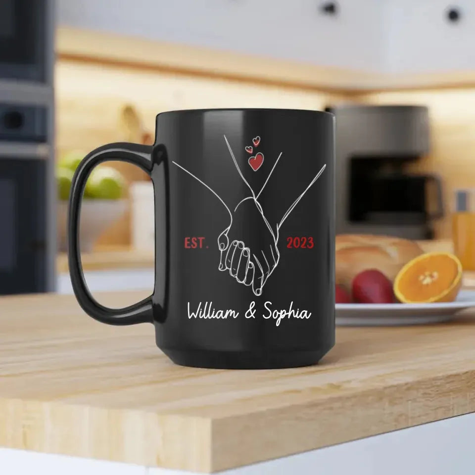 I Met You, I Loved You, And Will Keep You Forever - Personalized Gifts For Couples - Mug