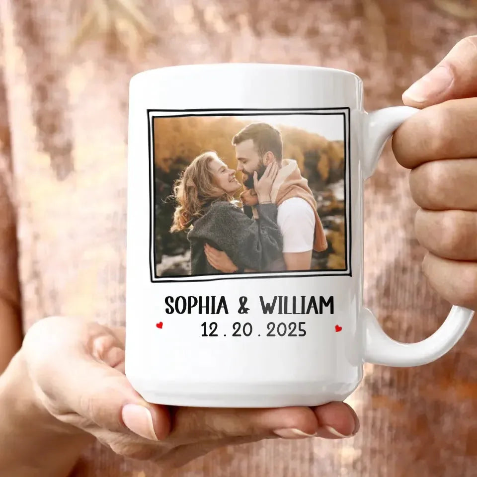 Started With You, Ends With Forever - Personalized Gifts For Couples - Mug