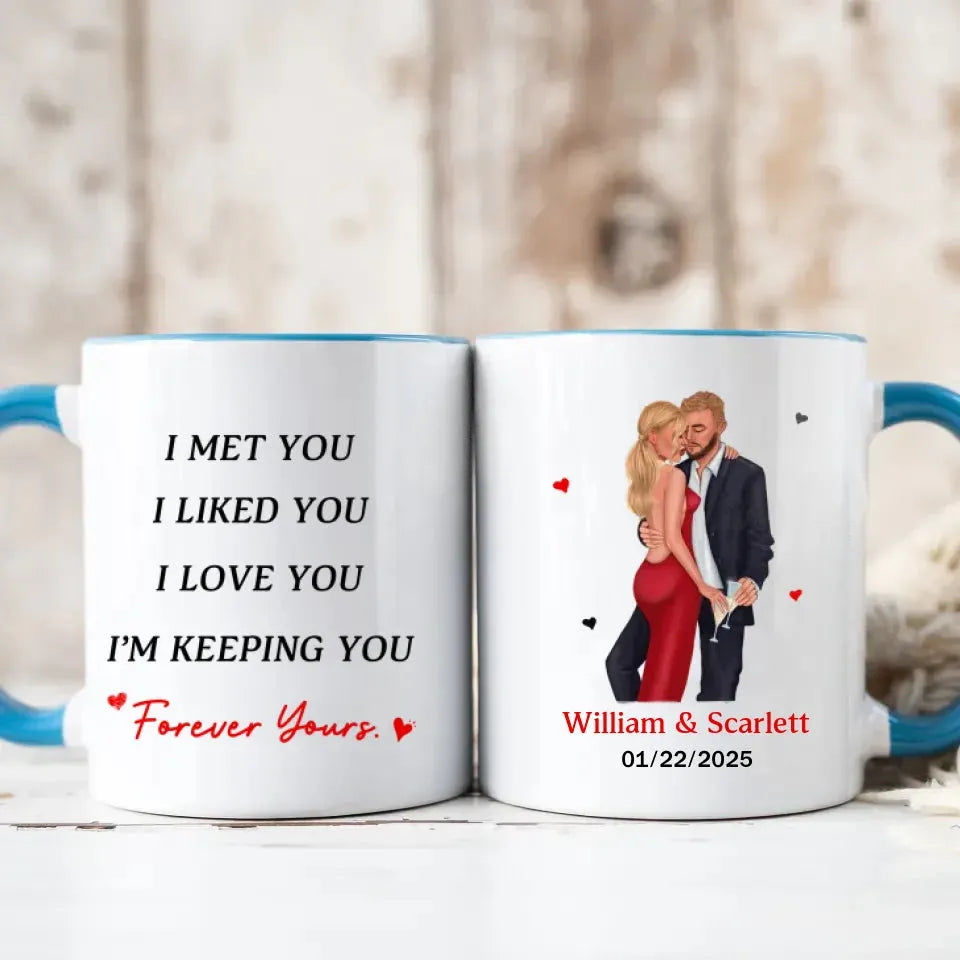 Forever Yours - Personalized Gifts For Couples - Mug