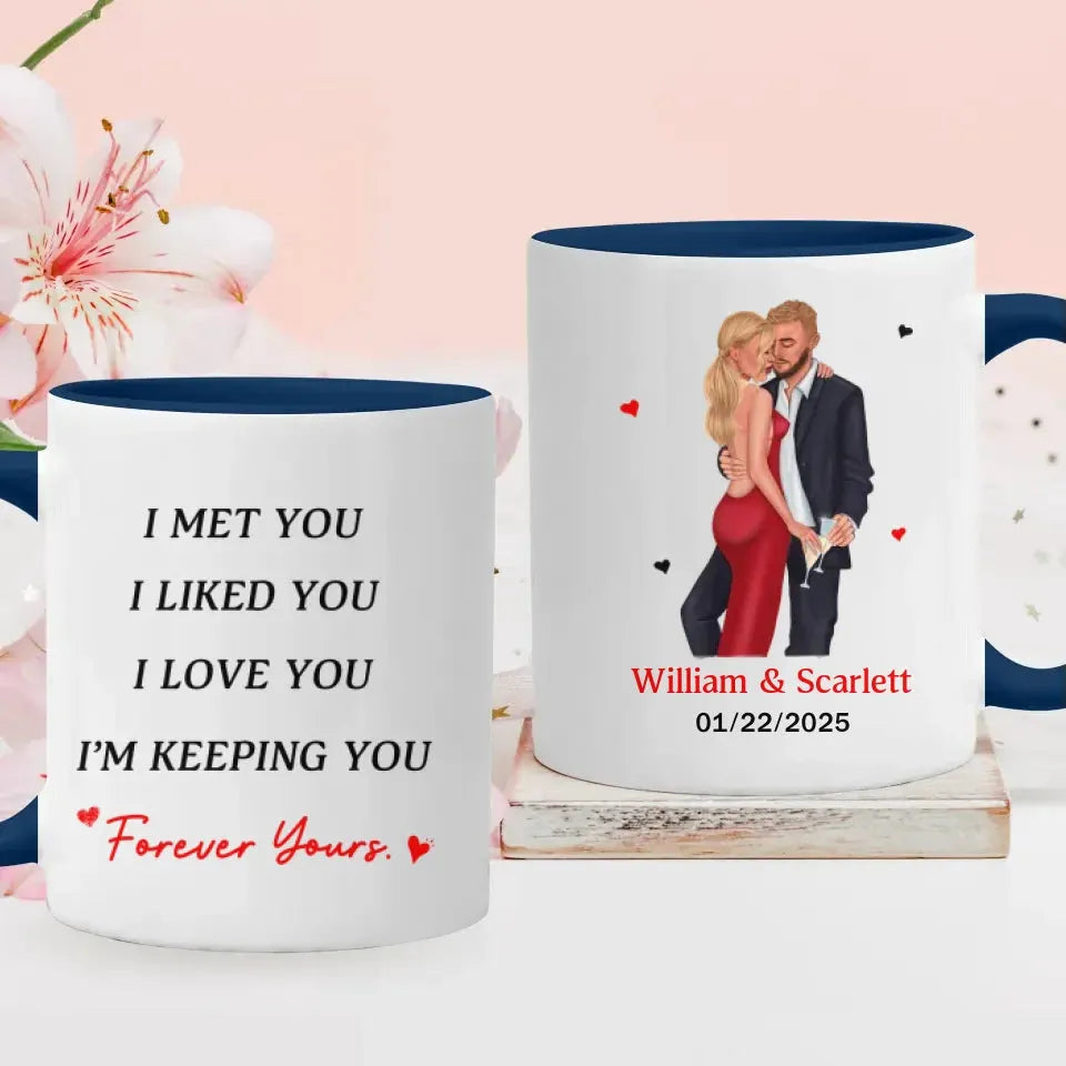 Forever Yours - Personalized Gifts For Couples - Mug