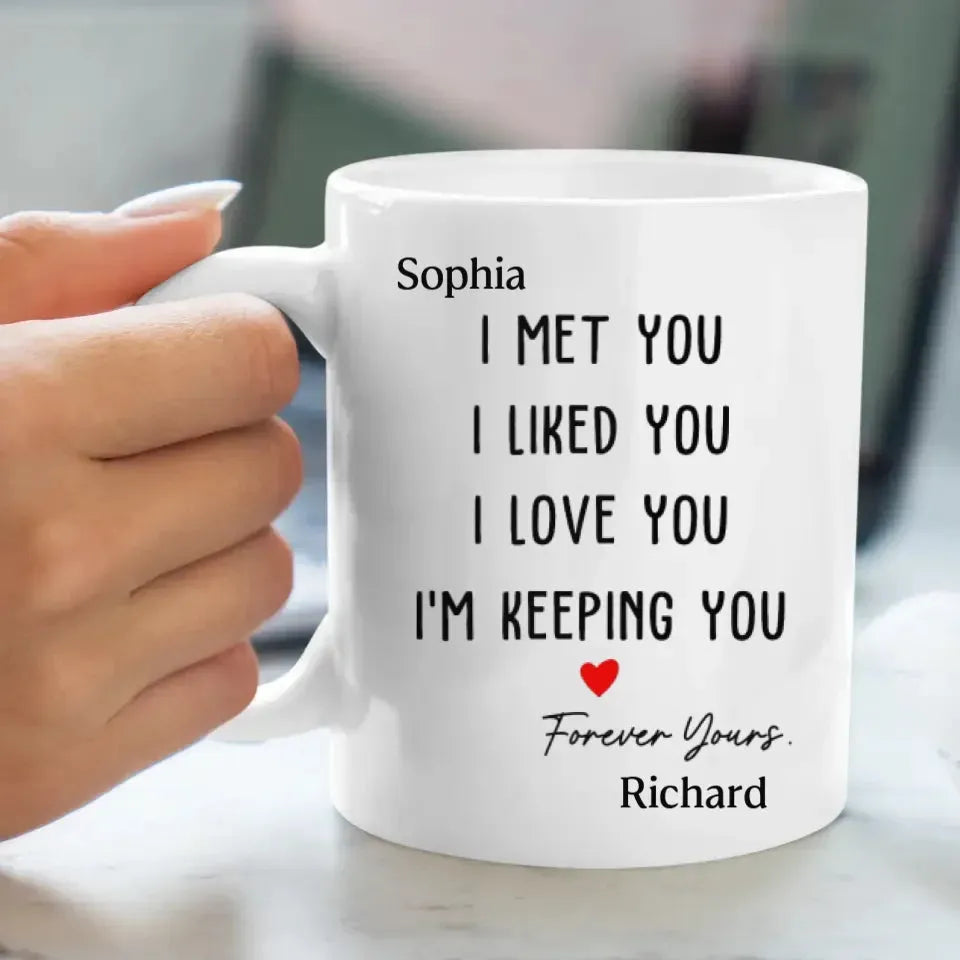 You're My Forever Choice - Personalized Gifts For Couples - Mug