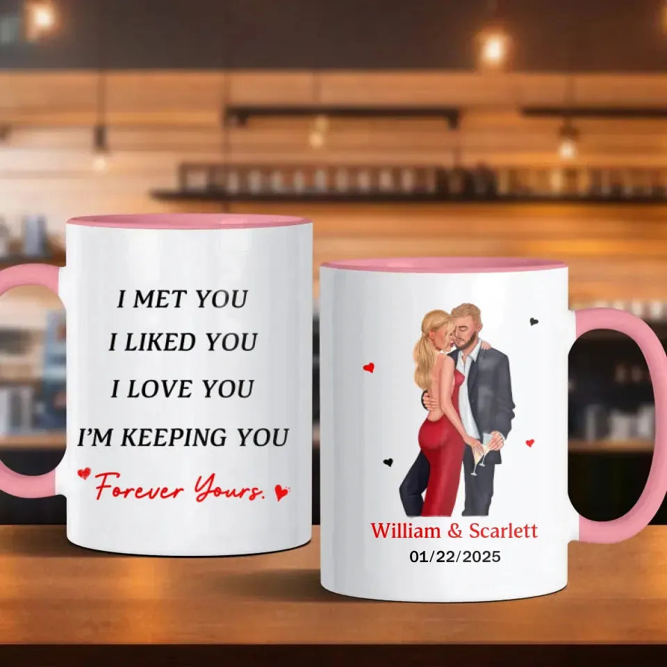 Forever Yours - Personalized Gifts For Couples - Mug