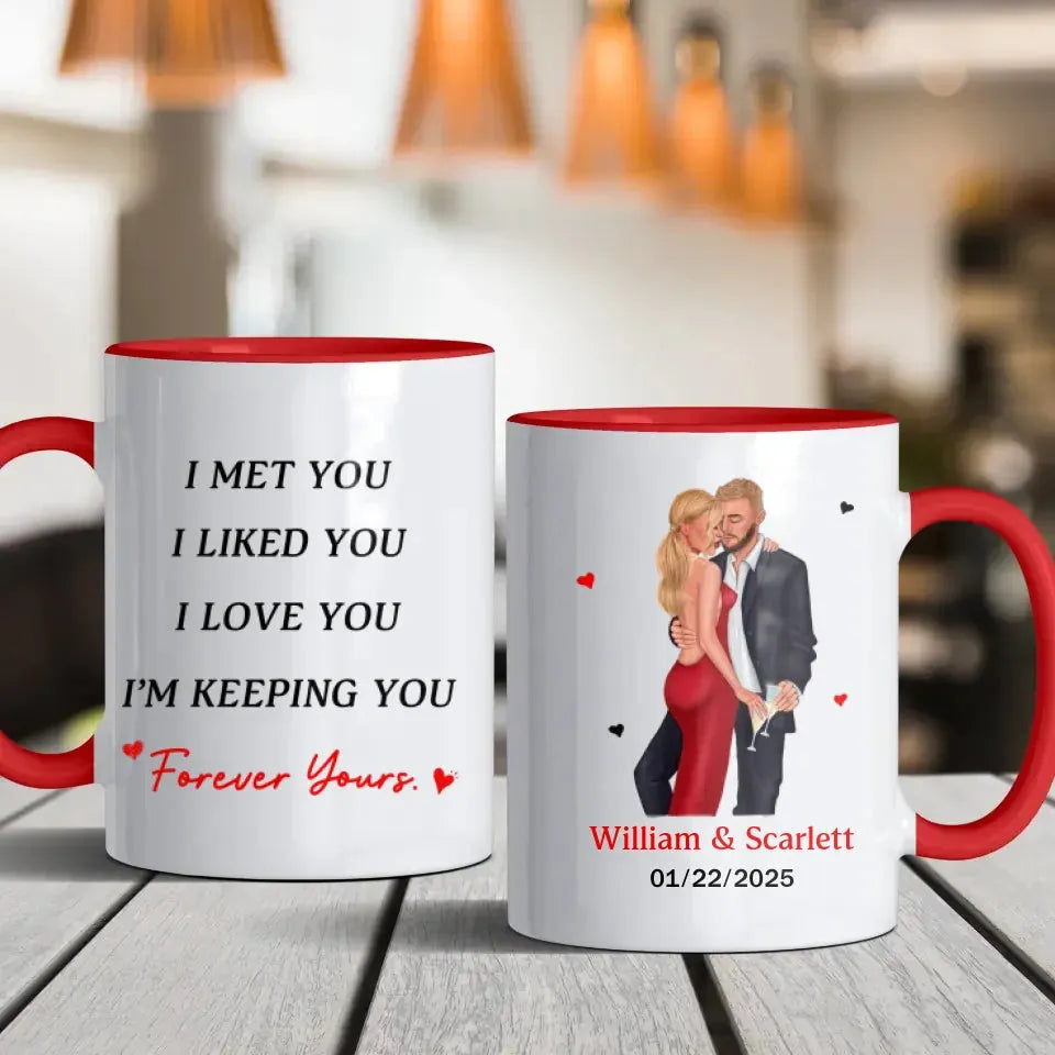 Forever Yours - Personalized Gifts For Couples - Mug