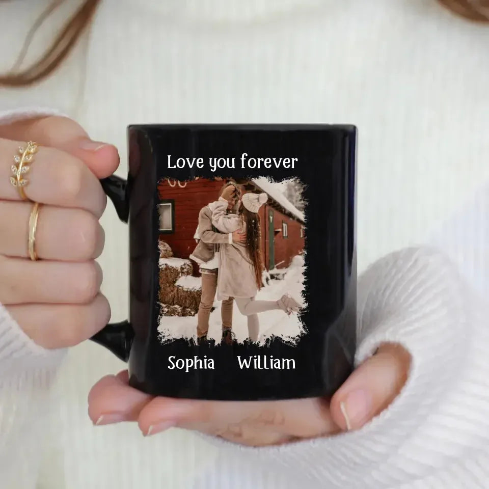 From Meeting To Forever: A Journey Of Love And Devotion - Personalized Gifts For Couples - Mug