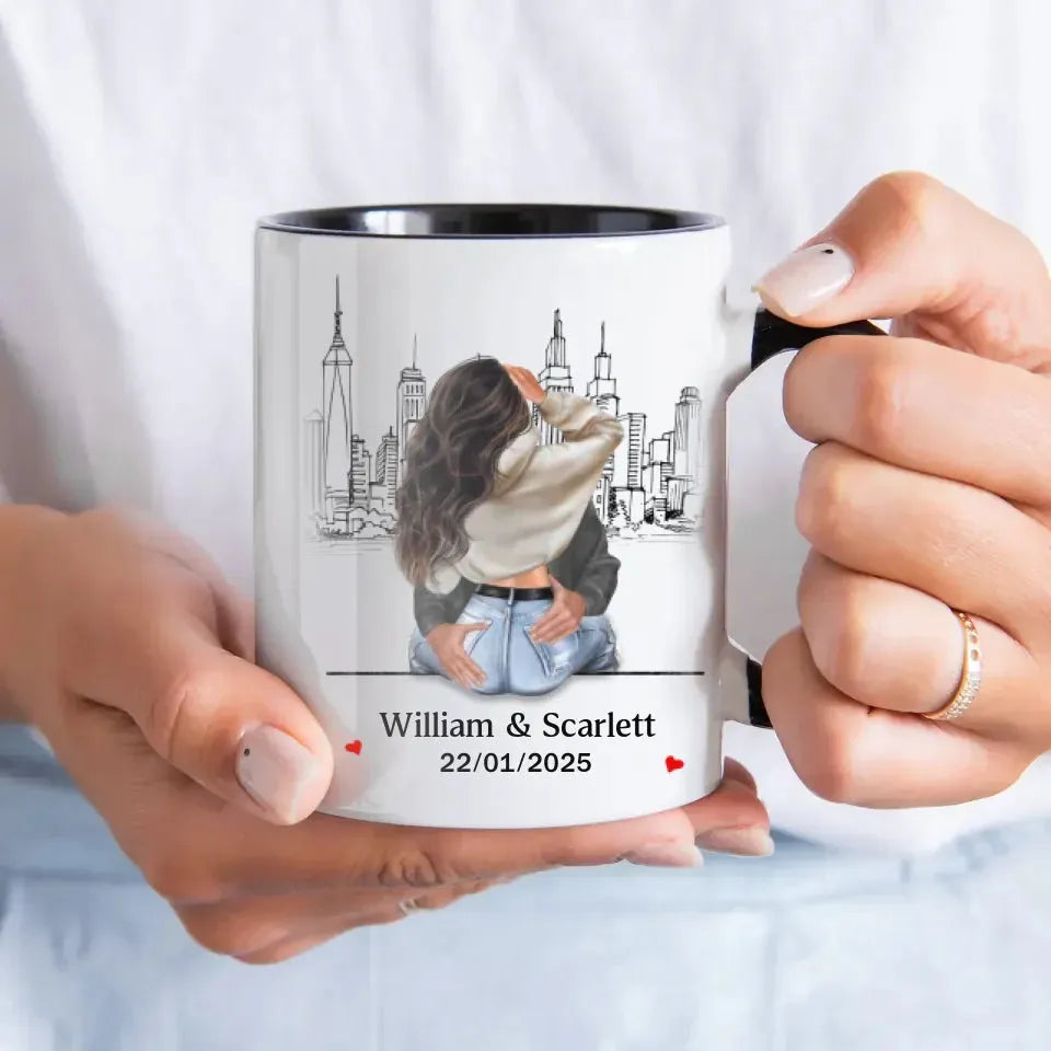 Found You, Chose You, Love Forever - Personalized Gifts For Couples - Mug