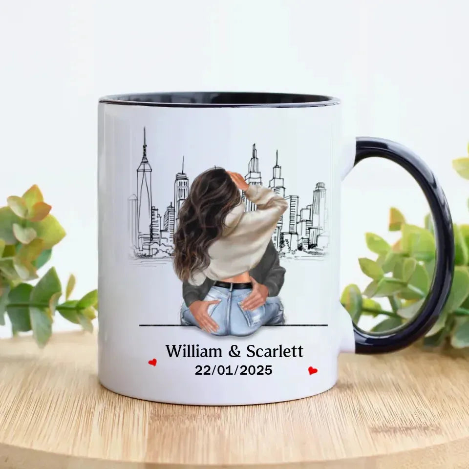 Found You, Chose You, Love Forever - Personalized Gifts For Couples - Mug