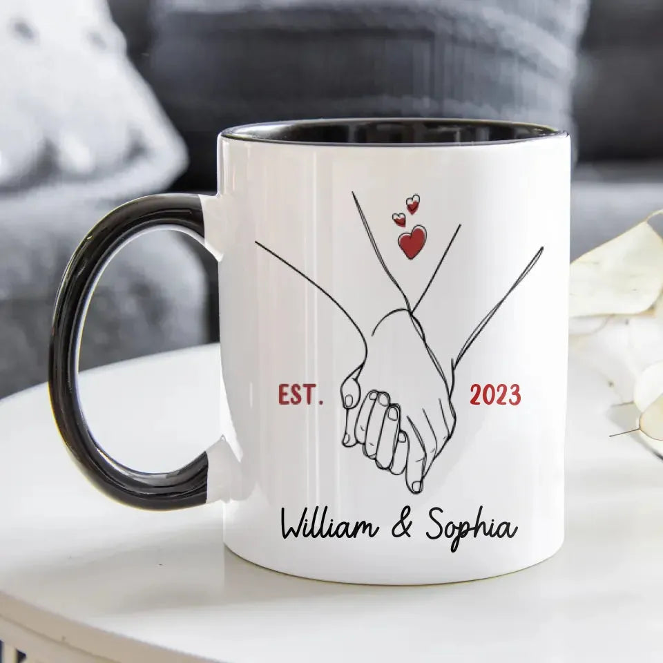 I Met You, I Loved You, And Will Keep You Forever - Personalized Gifts For Couples - Mug