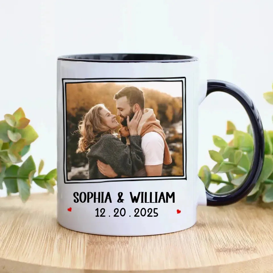 Started With You, Ends With Forever - Personalized Gifts For Couples - Mug