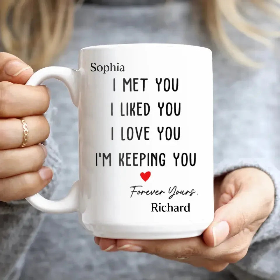 You're My Forever Choice - Personalized Gifts For Couples - Mug