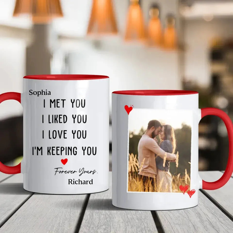 You're My Forever Choice - Personalized Gifts For Couples - Mug