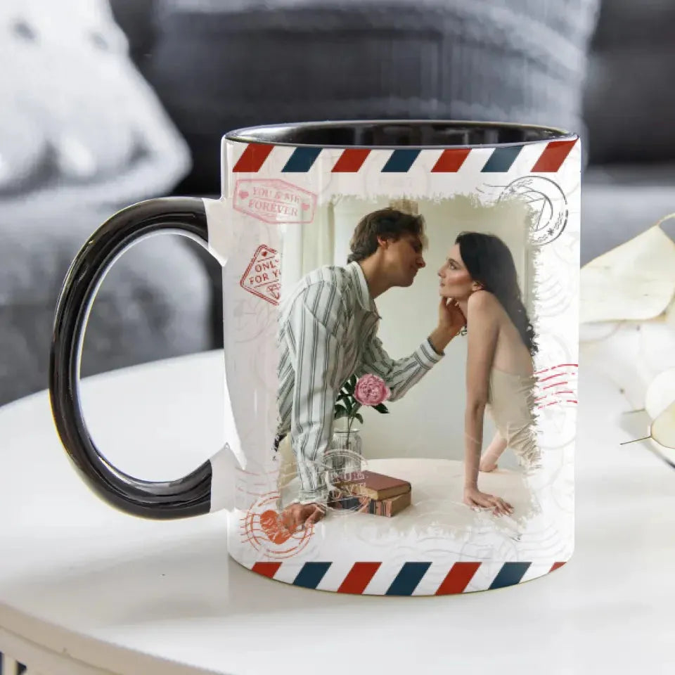 From Meeting To Forever: A Journey Of Love And Devotion - Personalized Gifts For Couples - Mug