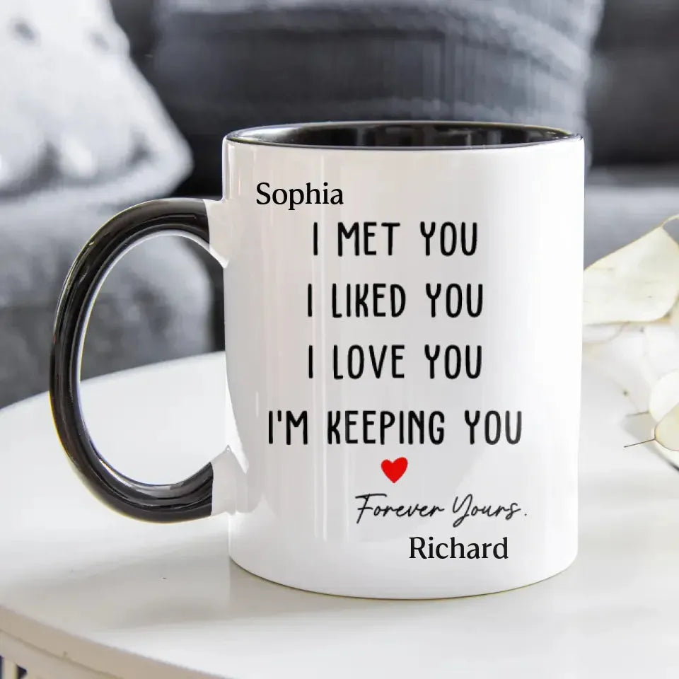 You're My Forever Choice - Personalized Gifts For Couples - Mug