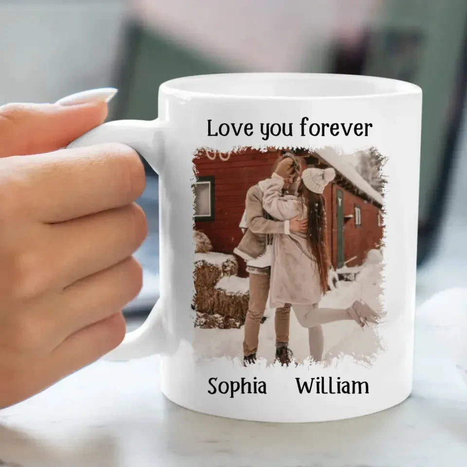 I Liked You, Loved You, And Now You're Mine Forever - Personalized Gifts For Couples - Mug