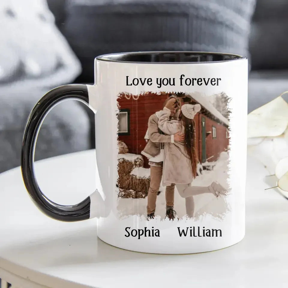 I Liked You, Loved You, And Now You're Mine Forever - Personalized Gifts For Couples - Mug