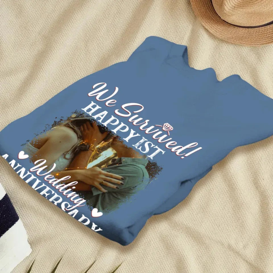 Happy Wedding Anniversary: Forever And Always Yours  - Personalized Gifts For Couples - Unisex Sweater