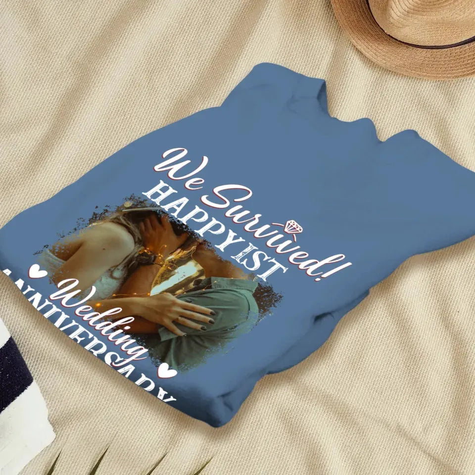 Happy Wedding Anniversary: Forever And Always Yours  - Personalized Gifts For Couples - Unisex Sweater