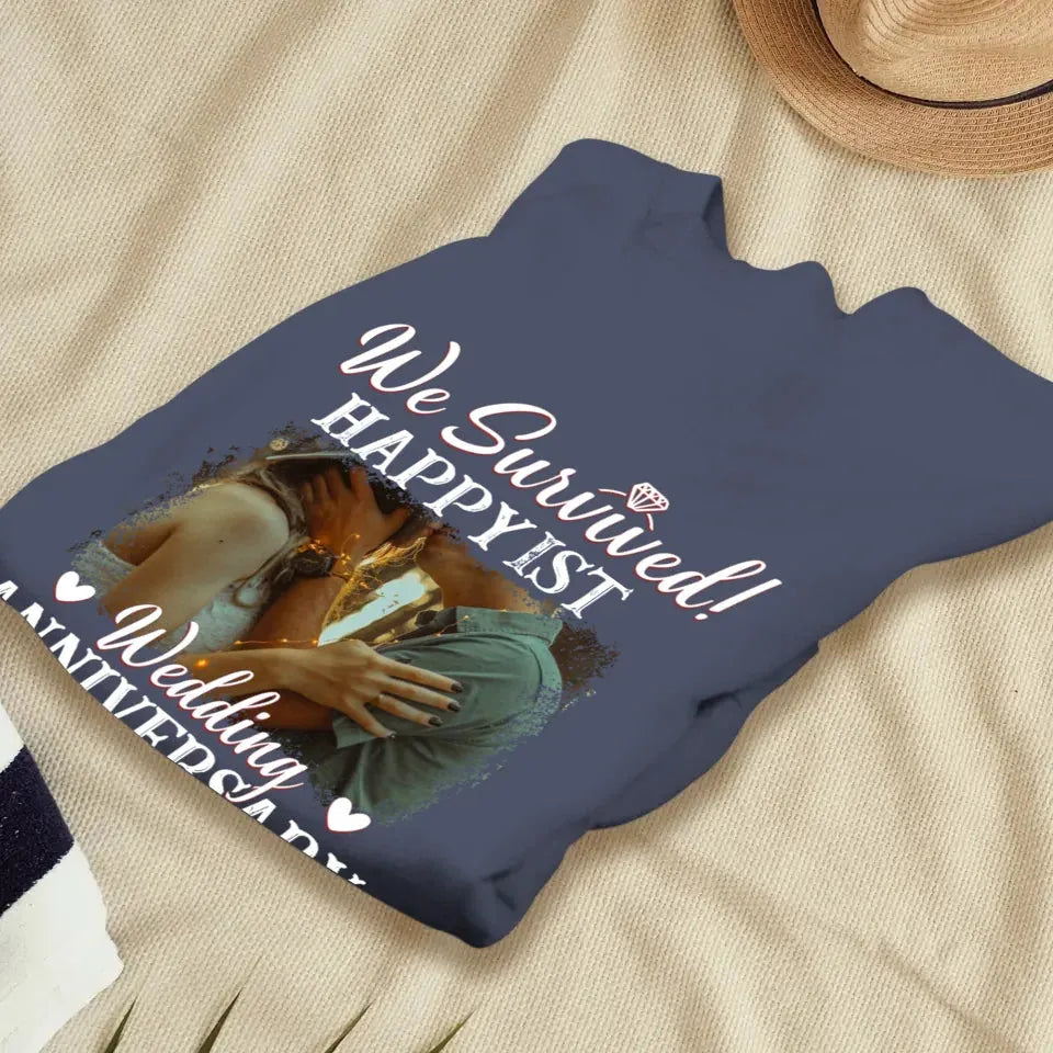 Happy Wedding Anniversary: Forever And Always Yours  - Personalized Gifts For Couples - Unisex Sweater