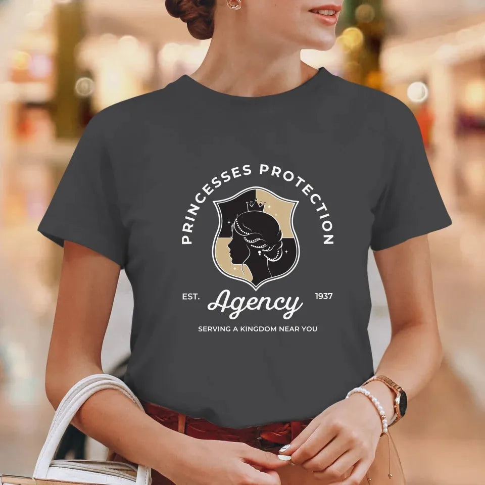 Princess Protection - Personalized Gifts For Dad - T-Shirt