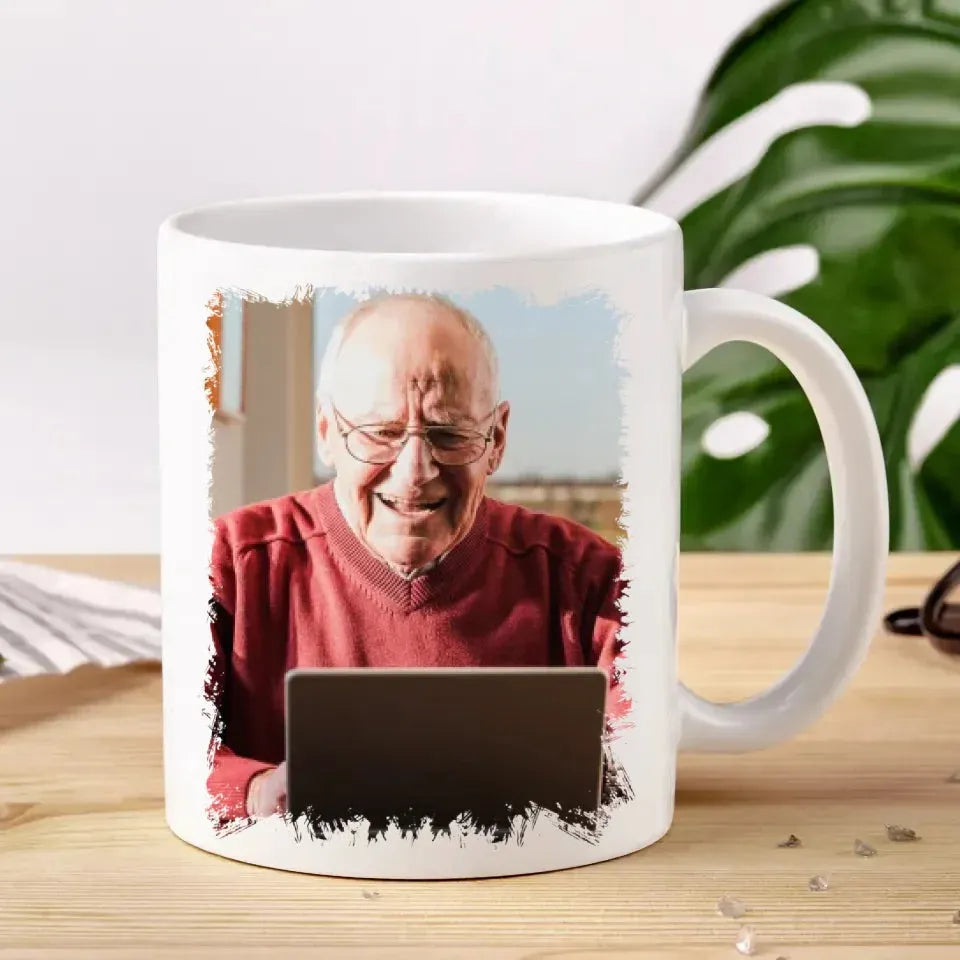 Celebrating My Father's Birthday With Endless Love - Personalized Gifts For Dad - Mug