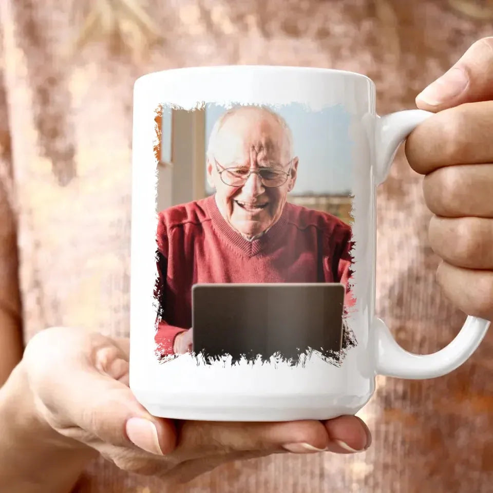 Celebrating My Father's Birthday With Endless Love - Personalized Gifts For Dad - Mug