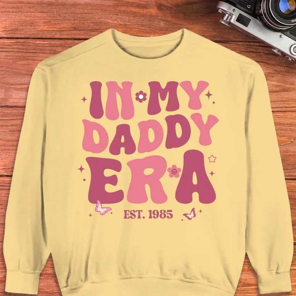 In My Daddy Era - Personalized Gifts For Dad - T-Shirt