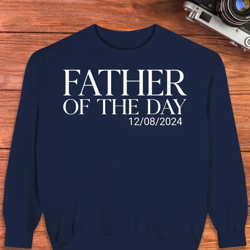 Father Of The Day - Personalized Gifts For Dad - T-Shirt