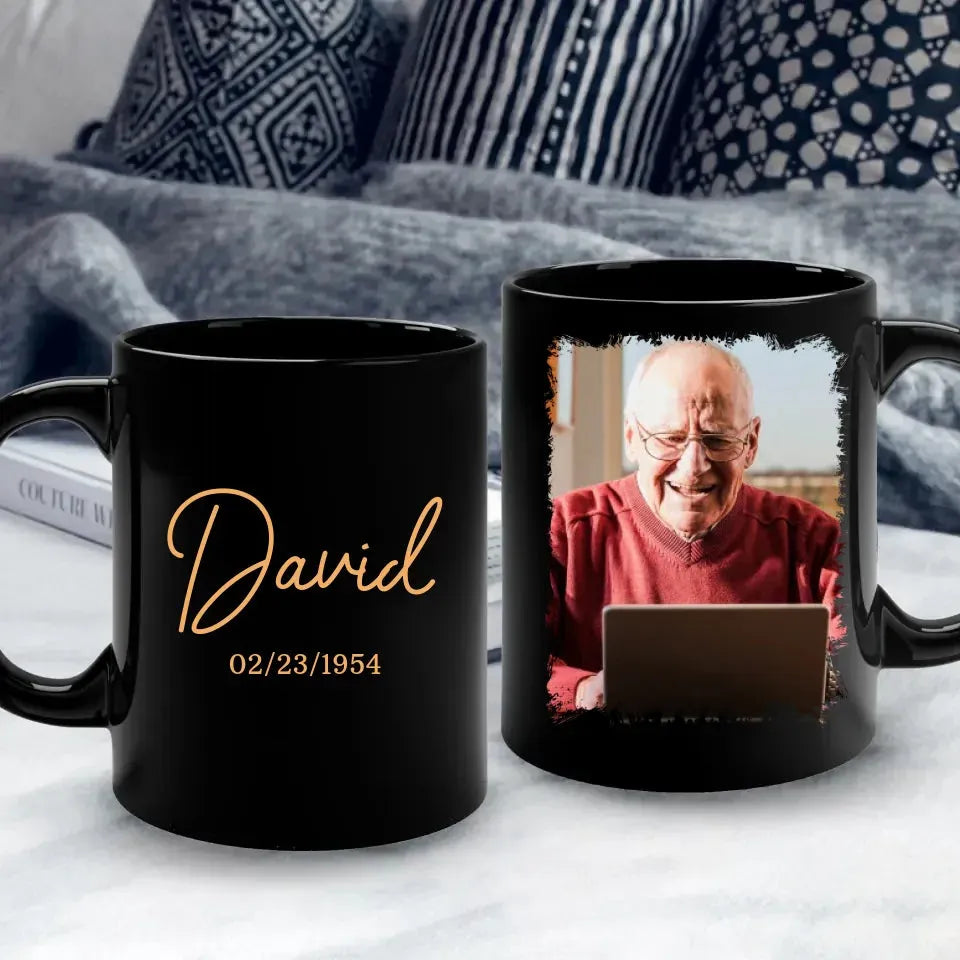 Celebrating My Father's Birthday With Endless Love - Personalized Gifts For Dad - Mug