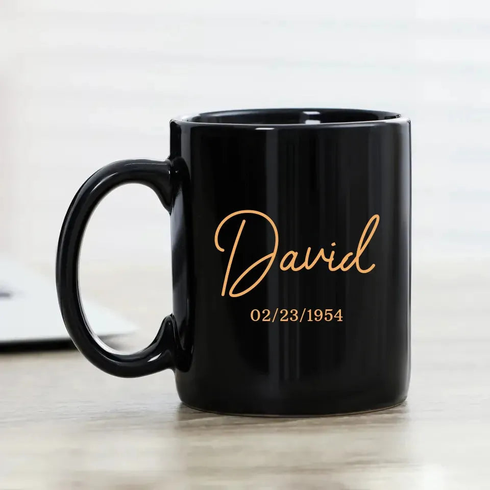 Celebrating My Father's Birthday With Endless Love - Personalized Gifts For Dad - Mug