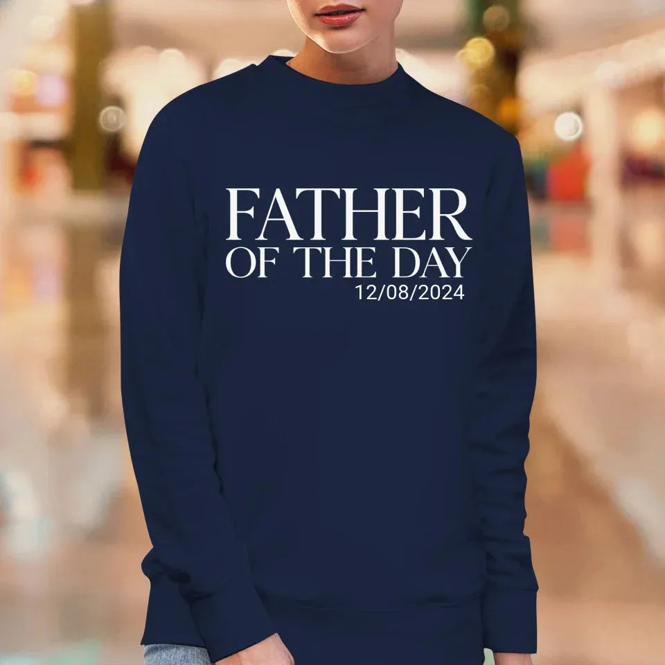 Father Of The Day - Personalized Gifts For Dad - T-Shirt