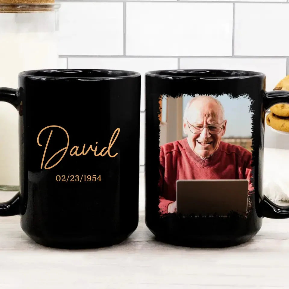 Celebrating My Father's Birthday With Endless Love - Personalized Gifts For Dad - Mug