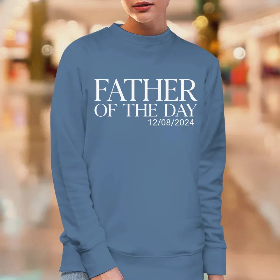 Father Of The Day - Personalized Gifts For Dad - T-Shirt