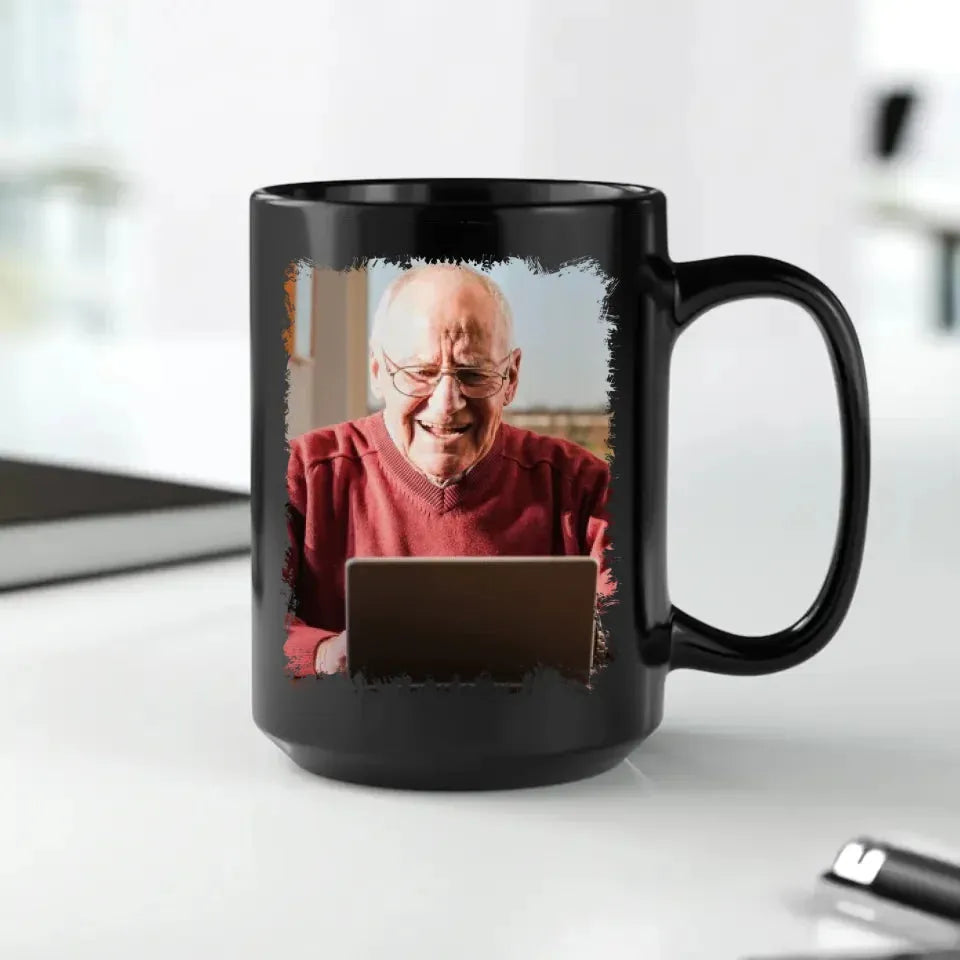 Celebrating My Father's Birthday With Endless Love - Personalized Gifts For Dad - Mug