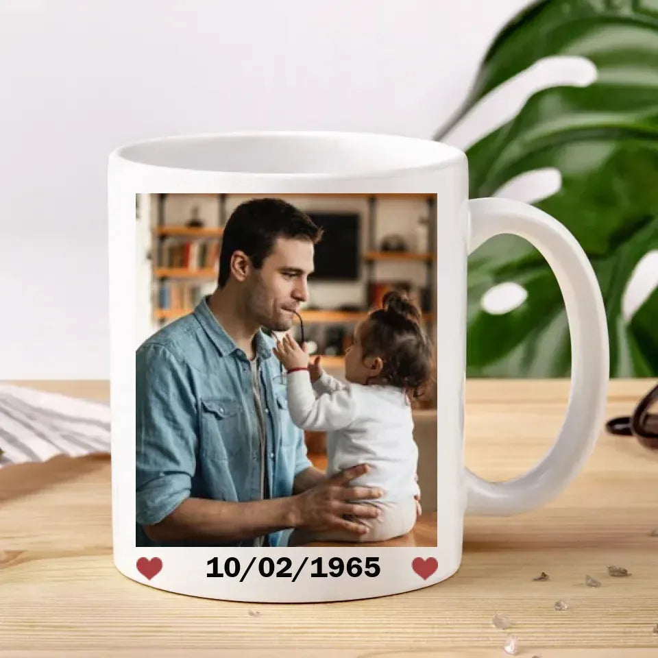 My Dad, My Guide, My Best Friend: A Gift Beyond Measure - Personalized Gifts For Dad - Mug